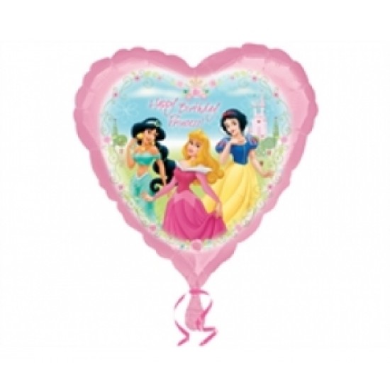 18 İnç Disney Prenses Garden Birthday Folyo Balon