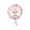 18 inç Baby Girl Buggy Paketli Folyo Balon