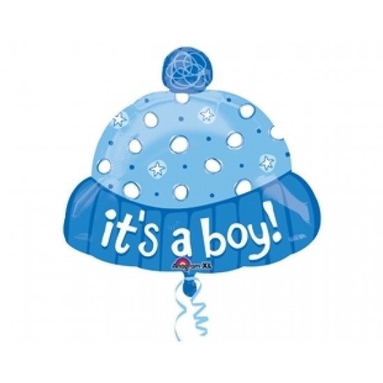 18 inç Shape Its a Boy Hat Paketli Folyo Balon