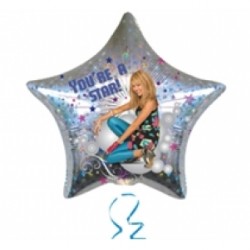 19 İnç Hannah Montana You Are A Stars Folyo Balon
