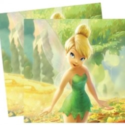 20 Adet 33X33 Santim Tinkerbell Kağıt Peçete