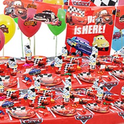 20 Kişilik Cars Red Süper Set