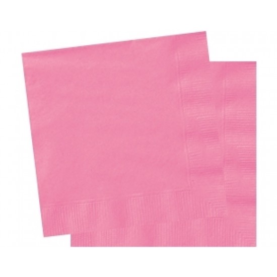 20 Adet 33x33 Pembe Pastel Peçete