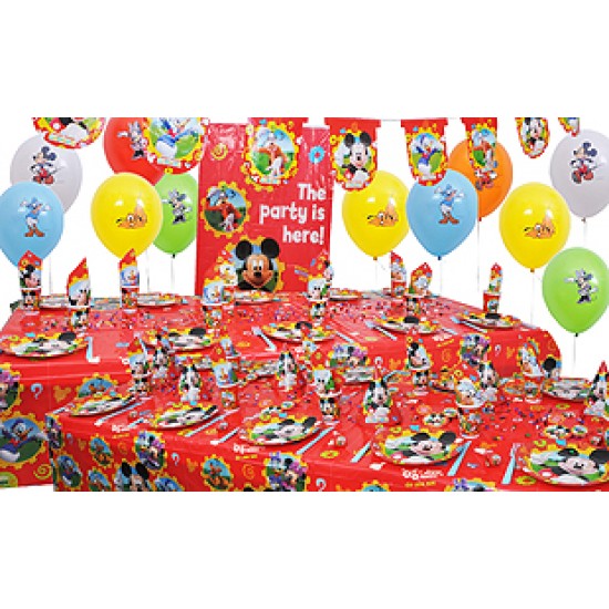 20 Kişilik Mickey Club House Süper Set