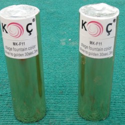 3 Metre 30 Sn. Silver to Gold Elektronik Silindir Volkan