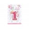 6 Adet First Birthday Balloons Pink Mum