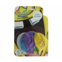 6lı Blister Sponge Bob Balon