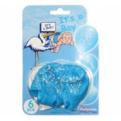 6lı It's A Boy Balon