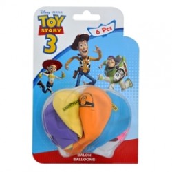 6 Adet Toy Story 3 Blister Balon