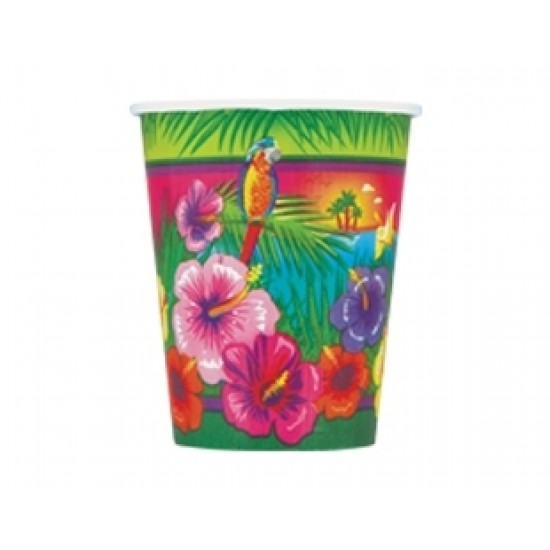 8 Adet 180/200cc Luau Party Bardak