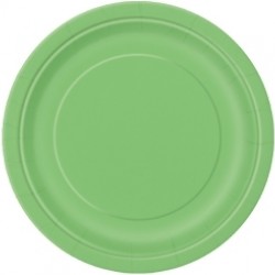 8 Adet 23 Cm Açık Yeşil Pastel Tabak