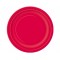 8 Adet 23 Cm Kırmızı Pastel Tabak