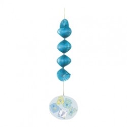 Baby Blue Stitching Asma Süs