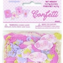 Baby Pink Stitching Serpme Konfeti