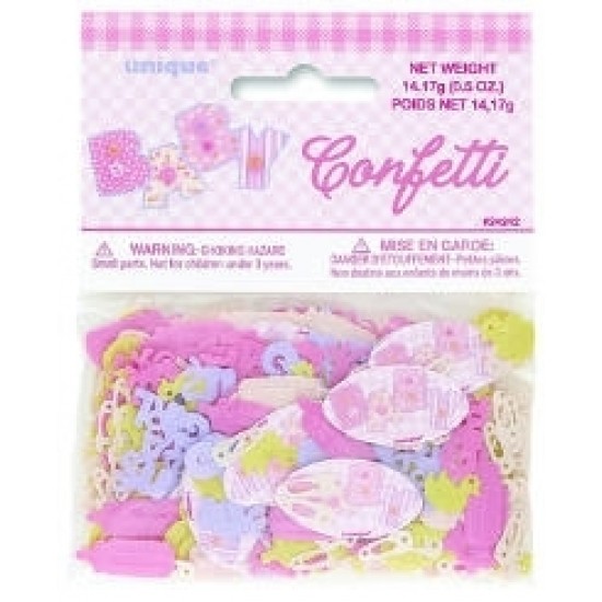 Baby Pink Stitching Serpme Konfeti