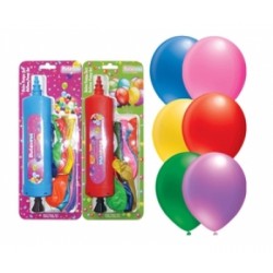 Doğum Günü İçin Balon Ve Pompa Seti