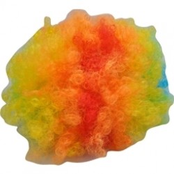 Kıvırcık Gökkuşağı Peruk