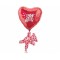 SuperShape Floating Bear And Heart Folyo Balon
