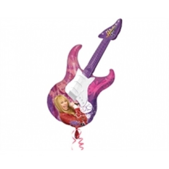Super Shape Hannah Montana Gitar Folyo Balon
