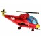 Supershape Kırmızı Helikopter Folyo Balon