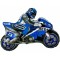 SuperShape Mavi Motor Folyo Balon