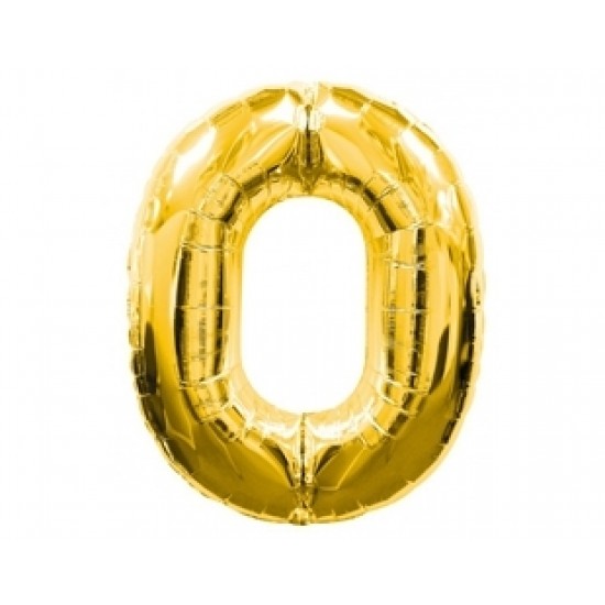 Supershape Gold 0 Numara Paketli Folyo Balon