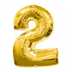 Supershape Gold 2 Numara Paketli Folyo Balon