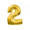 Supershape Gold 2 Numara Paketli Folyo Balon