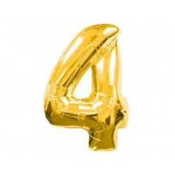 Supershape Gold 4 Numara Paketli Folyo Balon
