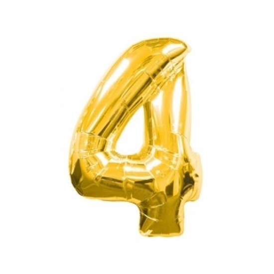Supershape Gold 4 Numara Paketli Folyo Balon