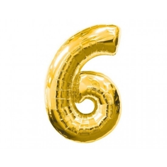 Supershape Gold 6 Numara Paketli Folyo Balon