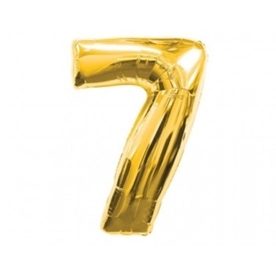 Supershape Gold 7 Numara Paketli Folyo Balon