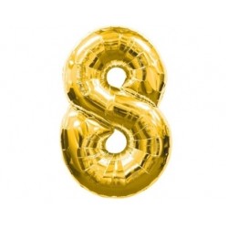 Supershape Gold 8 Numara Paketli Folyo Balon