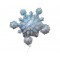 Supershape Prismatic Kar Tanesi Folyo Balon