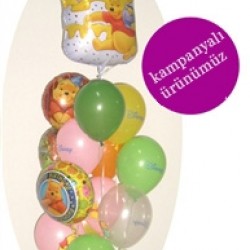 Winnie The Pooh Uçan Balon Demeti